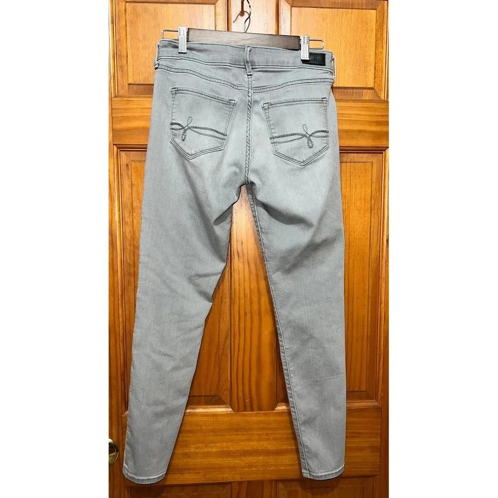 Denizen from Levi's Womens Low Rise Jegging‎ Light Gray Skinny Jeans Size 7 W28